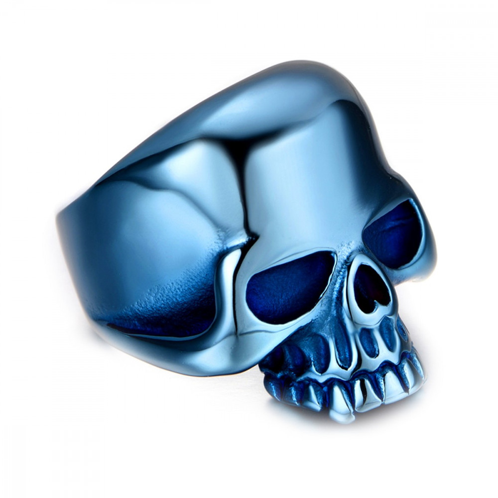 Bobijoo Jewelry Chevali Re Bague Biker T Te De Mort Skull Acier