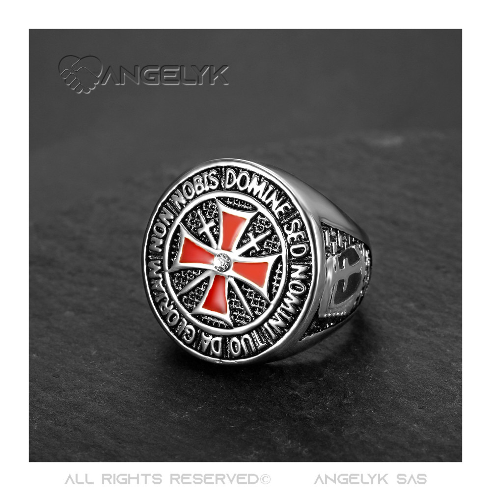 BOBIJOO Jewelry - Anillo De Moneda Caballero Templario Todo El Dinero ...