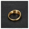 Gipsy English 3 Faux Diamonds Wedding Band Ring Acciaio inossidabile Oro IM#27170