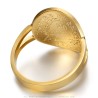 Ring coin Replica 20 Fr Napoleon 1er Stainless steel Gold IM#27504