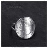 Ring coin Replica 20 Fr Napoleon 1er Stainless Steel Silver IM#27521