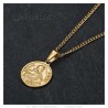 Ciondolo Saint Sara Classic Acciaio inossidabile Oro27886