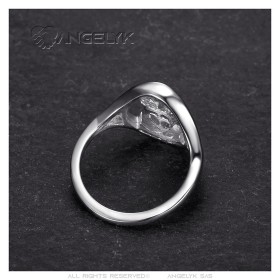 Anello donna curvo Camargue Acciaio inossidabile Argento28413