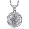 Saint Michael the Protector Pendant Stainless Steel Silver28465