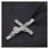 Johnny Hallyday Croce Chitarra Ciondolo Acciaio Inossidabile Argento Diamante28685