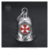 Campanello per moto Mocy Bell Templar Sigillum Militum Xpisti Acciaio inossidabile 28697