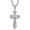 Filigree Cross Pendant Gold Silver Stainless Steel28714