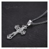 Filigree Cross Pendant Gold Silver Stainless Steel28715